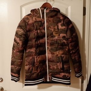 Armada Aria Floral Camo Down Jacket